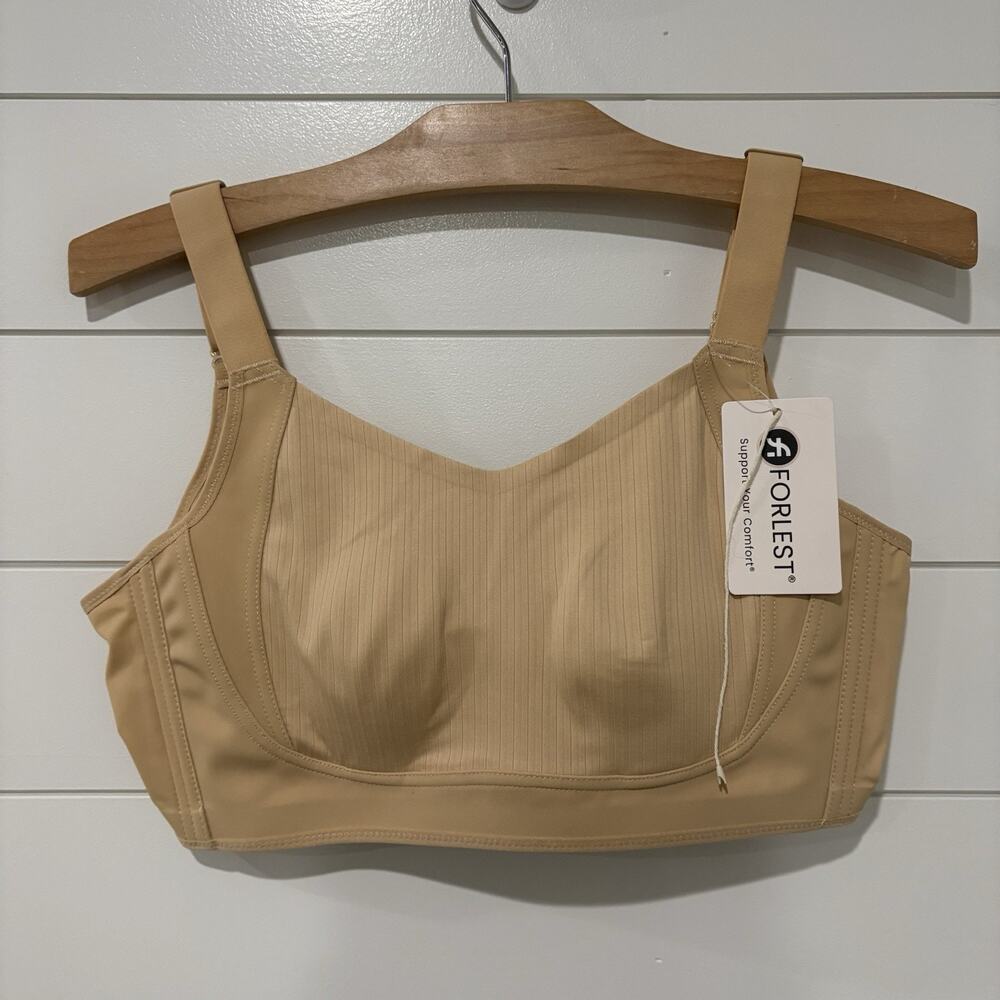 Forlest | Bra Nude NO Underwire Adjustable Straps NWT- Size 4XL